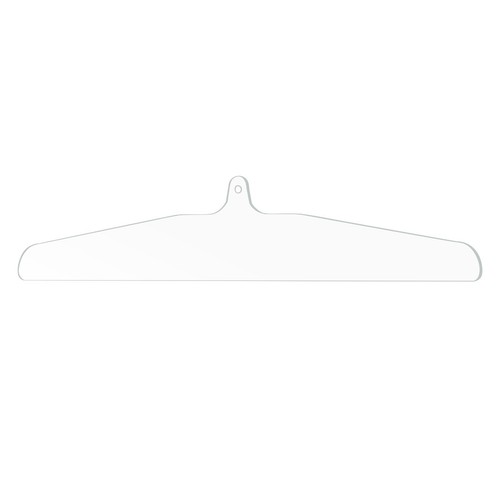 Clear acrylic hanger jersey - clear,