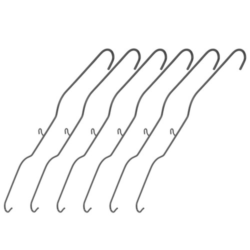 6pcs iron wire jersey hanger - 6pcs,