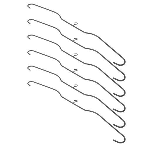 6pcs reusable metal hangers - 6pcs,