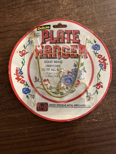 Vintage plate hanger deluxe - hanger,