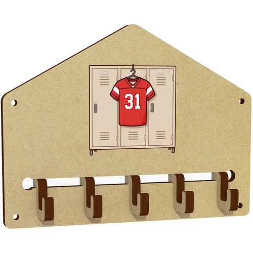 Football jersey key - key, holder